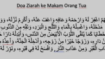 Doa Ziarah Kubur Lengkap dengan Tata Caranya