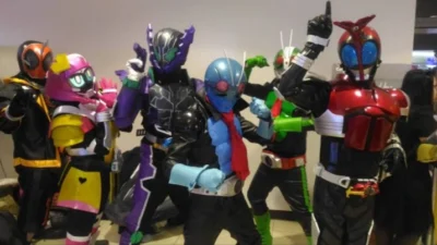 5 Deretan CosPlay Kamen Riders yang Menjadi Favorite dan Digemari