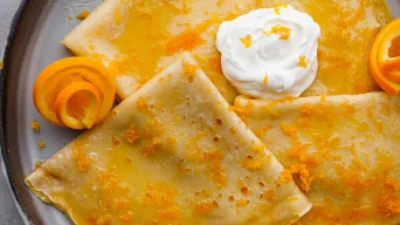 Crêpe Suzette ala Prancis captured via The Recipe Critic