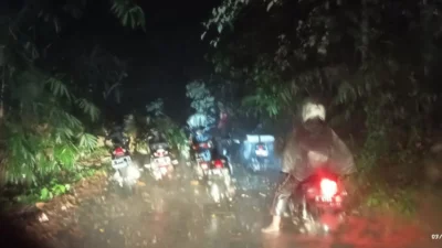 Pohon Tumbang Kembali Tutup Akses Jalan Raya Lempar-Cirangkong