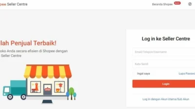 Langkah Mudah Login Shopee Seller Center. Photo via Pinhome