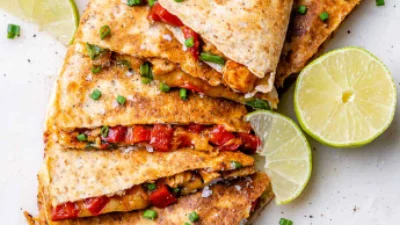 Menu Sarapan Praktis Quesadilla. Sumber Gambar via Healthy Fitness Meals