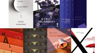 7 Novel Karangan Keigo Higashino. Sumber Foto via Showroom Books (Tokopedia)