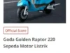 Saatnya Cek Harga Sepeda Motor Listrik Dewasa. Sumber Foto via iprice.co.id