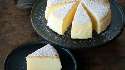 Japanese Cotton Cheesecake, Kue dengan Tekstur Ringan dan Lembut dari Jepang (Image From: Cookido)
