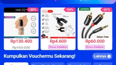 Berburu Promo Payday Hemat di Berbagai Marketplace Setiap Tanggal 25. Sumber Gambar via Lazada Apps