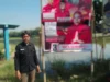 Panwaslu Cikaum Awasi Pemasangan DPT dan Alat Peraga