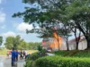 Kobaran Api di Rest Area Cipali Belum Padam