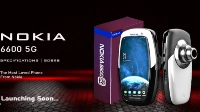 Nokia 6600 Terbaru 2023 Kembali dengan Sentuhan Nostalgia