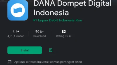 Cara Dapat Saldo DANA Gratis, Dijamin Langsung Tokcer (Image From: Google Play)