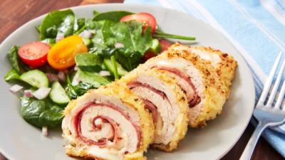 Resep Chicken Cordon Bleu yang Lezat, dan Tentunya Mudah Dibuat (Image From: Delish.com)