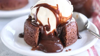 Resep Molten Chocolate yang Lezat dan Lumer (Image From: Mel's Kitchen Cafe)