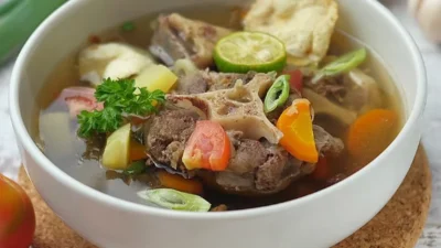 Resep Sop Buntut Sapi Super Menggoda, Mudah Banget Buat di Rumah (Image From: Unilever Food Solutions)