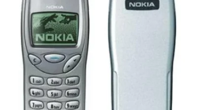 Salah satu Hp Nokia jadul, yaitu Nokia 3210 (Image From: Nokia Wiki)