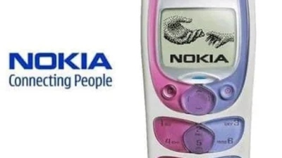 Nokia 2300, HP Jadul dengan Gaya Monokrom yang Super Ciamik (Image From: Tokopedia/yetistore022)