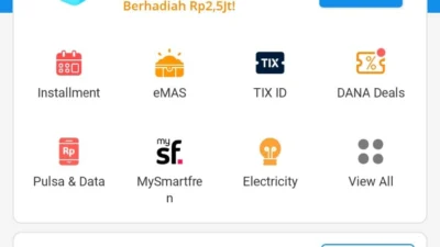 Cara Dapat Saldo DANA Gratis. Sumber Gambar via DANA Apps