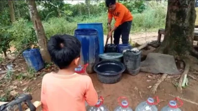 kekeringan di Kabupaten Karawang