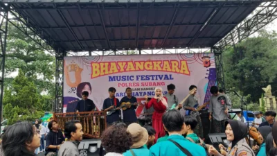 Bhayangkara Music Festival Mewujudkan Bakat Musik Milenial Subang