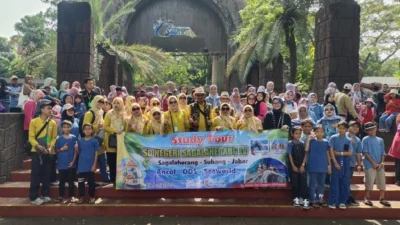 SDN Sagalaherang IV Membawa Semangat Liburan Sekolah Melalui Study Tour