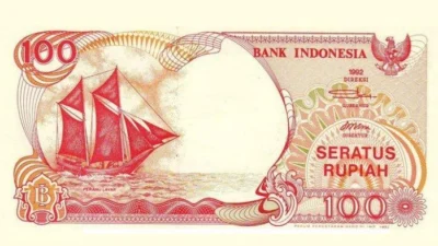 Uang Kuno Pecahan 100 Rupiah