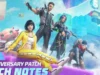 Update Free Fire Patch OB40 yang bertajuk "Patch June Update Biar Asyik atau Jurasyik"