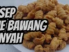 5 Resep Kue Bawang Renyah yang Menggugah Selera, Nikmati Kelezatan Gurih di Setiap Gigitan