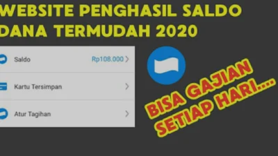 Cepat Cair! 10 Rekomendasi Web Penghasil Saldo Dana Tercepat dan Mudah