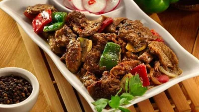 Resep Kambing Lada Hitam