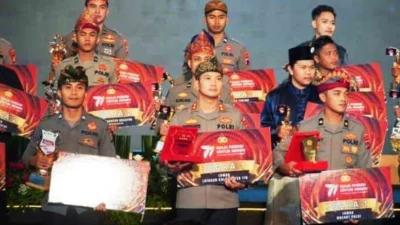 Polres Raih Juara 1 Lomba Layanan Call Center 110