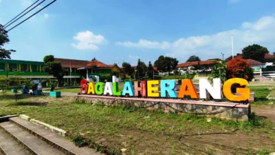 Wajah Baru Alun-Alun Sagalaherang Bikin Warga Nyaman