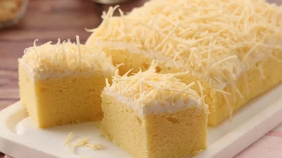 Cara membuat Chees Cake Kukus