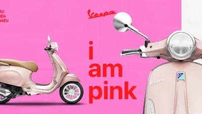 Vespa Primavera Pink Rosa