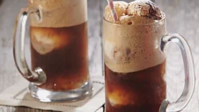 Resep Cola Float yang Menyegarkan, Rasakan Sensasi Es Krim yang Meleleh di Buih-buih Cola (Image From: H-E-B)