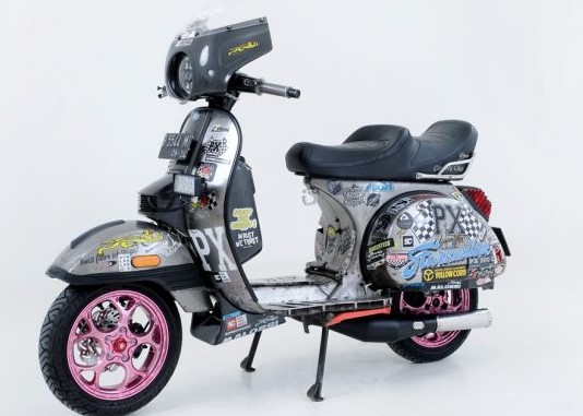 Simak Tips Modif Vespa PX Buat Permak Si Bebek Biar Makin Kewl ...