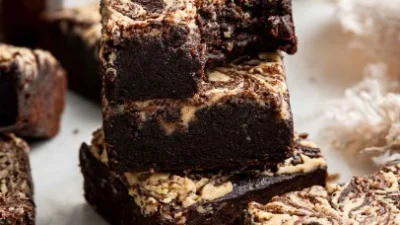 Mantap! Resep Brownies Keju Panggang Lembut dan Garing Bikin Ketagihan! Sumber Gambar via Dessert for Two