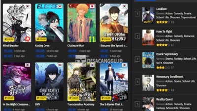 Manhwa List Apk Terbaru