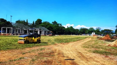 Berkah Pembangunan Alun-alun Subang, Pekerja dan Pedagang Ikut Senang