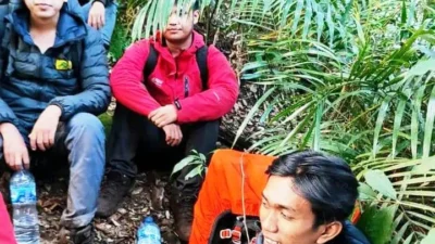 Alhamdulillah, Tiga Pendaki di Kawasan Gunung Sunda yang Sebelumnya Dikabarkan Hilang Kini Ditemukan Selamat