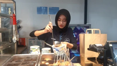 Menikmati Odeng ala Korea di Lawson Subang