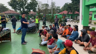 Razia Sabung Ayam di Karawang, Ratusan Orang Kocar-Kacir saat Aparat TNI Turun Tangan