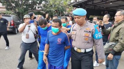 Jelang Operasi Antik Polres Karawang, Dua Lansia Pecandu Sabu Ditangkap Poisi