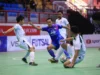 COSMO JNE FC Tampilkan Permainan Terbaiknya di GOR Indoor Kanjuruhan Malang