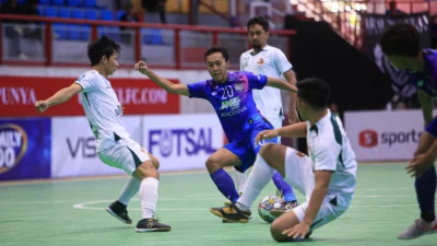 COSMO JNE FC Tampilkan Permainan Terbaiknya di GOR Indoor Kanjuruhan Malang