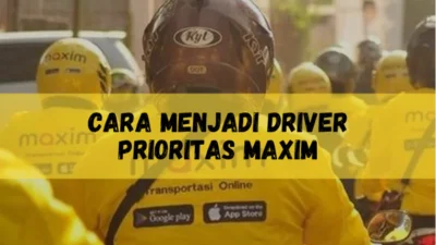 Daftar sebagai Mitra Driver Maxim