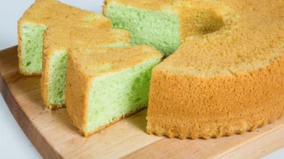 Resep Bolu Pisang Pandan