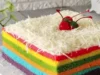 Cara Membuat Kue Kukus Pelangi