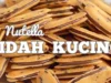 Resep Lidah Kucing Nutella Ceres