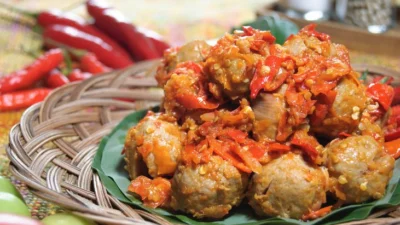 Resep Baso Pentol Pedas Poll