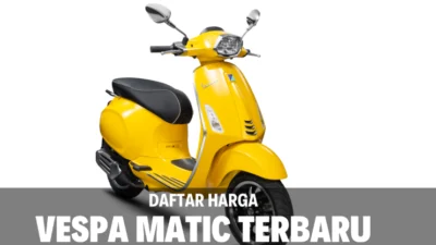 Harga Vespa Matic Terbaru 2023