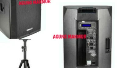 Speaker Aktif Ashley 15 Inch: Kualitas Suara Menggelegar dengan Harga Terjangkau